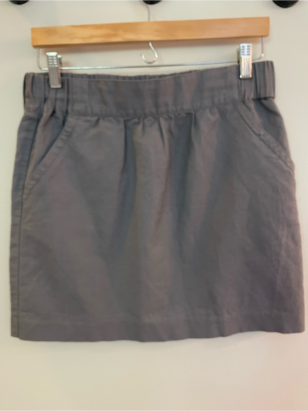 Banana Republic Gray Mini Skirt